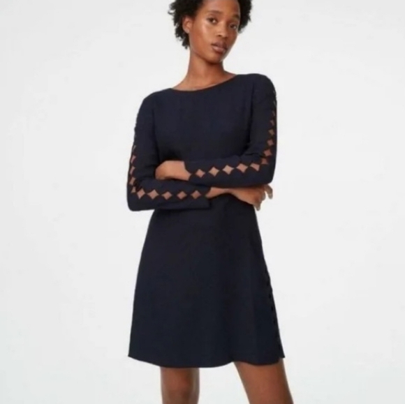 Club Monaco Edna Diamond Cutout Dress - Picture 16 of 16